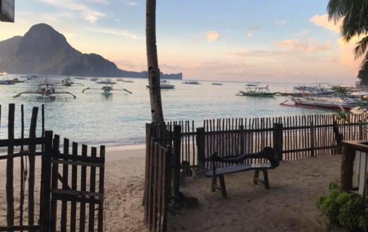 Ricos Beach Cottages El Nido Kültér fotó